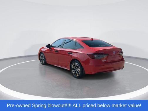 Rallye Red 2025 Honda Civic Sport