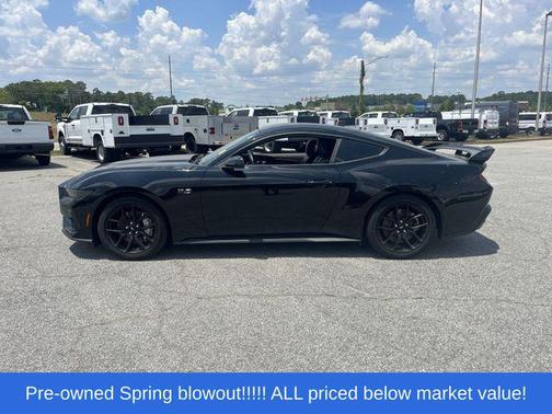SHADOW BLACK 2024 Ford Mustang GT Premium
