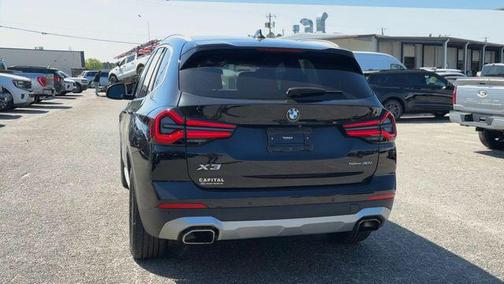 Black Sapphire Metallic 2022 BMW X3 sDrive30i