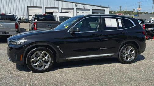 Black Sapphire Metallic 2022 BMW X3 sDrive30i