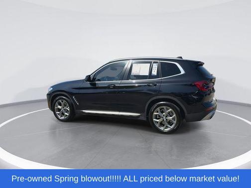 Black Sapphire Metallic 2022 BMW X3 sDrive30i