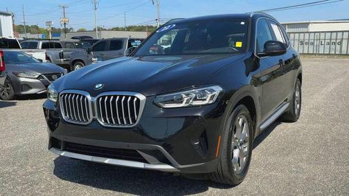 Black Sapphire Metallic 2022 BMW X3 sDrive30i