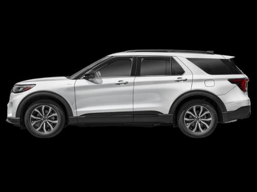 SPACE WHITE METALLIC 2026 Ford Explorer ST-Line
