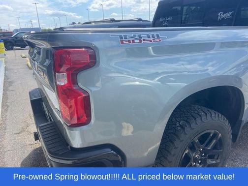 Sterling Gray Metallic 2026 Chevrolet Silverado 1500 LT Trail Boss