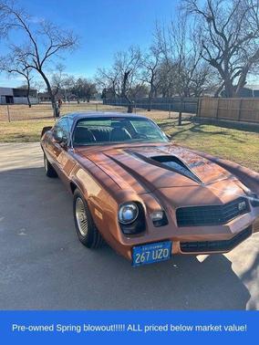 Camel Metallic Orange 1978 Chevrolet Camaro Base