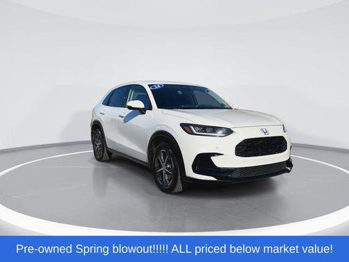 Platinum White Pearl 2024 Honda HR-V EX-L