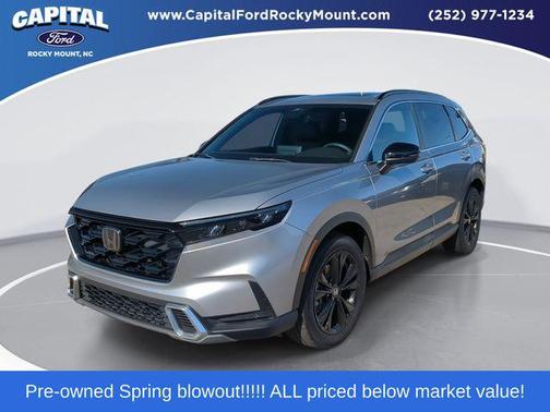 Lunar Silver Metallic 2023 Honda CR-V Hybrid Sport Touring AWD