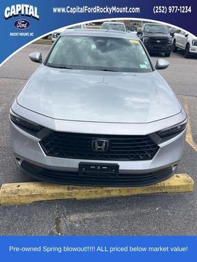 Solar Silver Metallic 2024 Honda Accord EX