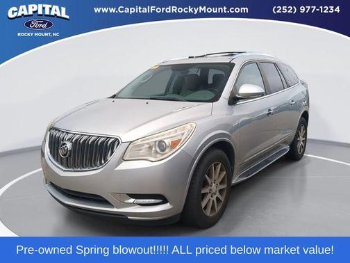 Quicksilver Metallic 2014 Buick Enclave Leather