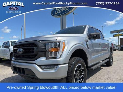 ICONIC SILVER METALLIC 2022 Ford F-150 XLT