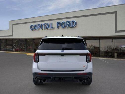 SPACE WHITE METALLIC 2026 Ford Explorer ST