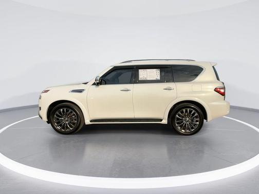 Aspen White Tricoat 2023 Nissan Armada Platinum 4WD