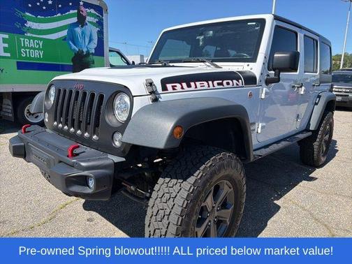 Bright White Clearcoat 2018 Jeep Wrangler JK Unlimited Rubicon