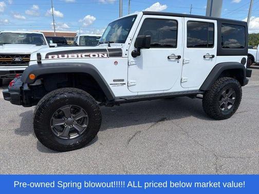 Bright White Clearcoat 2018 Jeep Wrangler JK Unlimited Rubicon