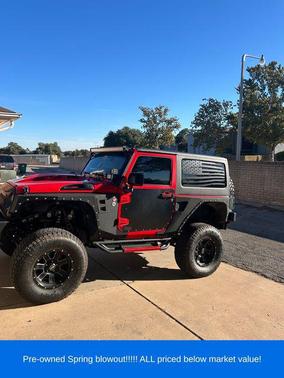 Firecracker Red Clearcoat 2018 Jeep Wrangler JK Rubicon