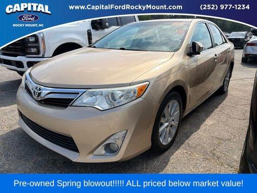 Sandy Beach Metallic 2012 Toyota Camry XLE