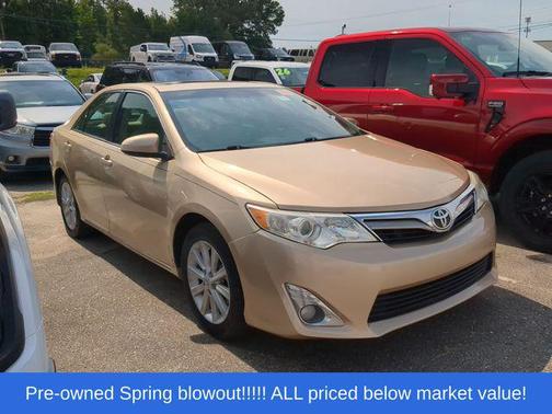 Sandy Beach Metallic 2012 Toyota Camry XLE