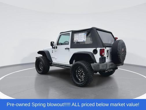 Bright White Clearcoat 2017 Jeep Wrangler Willy Wheeler 4x4