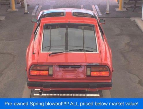 Red 1982 Datsun 280ZX Sport