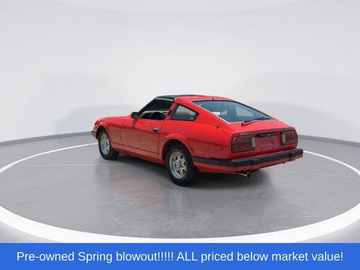 Red 1982 Datsun 280ZX Sport