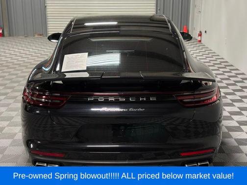 Black 2017 Porsche Panamera Turbo