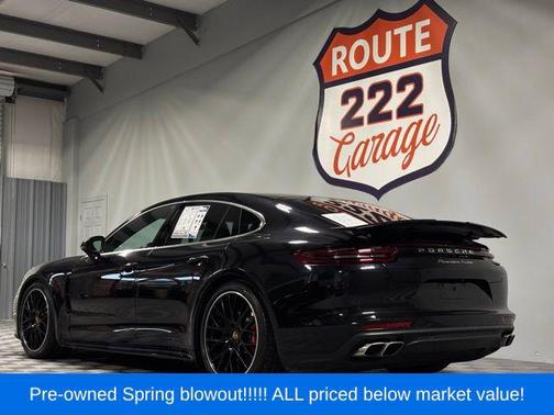 Black 2017 Porsche Panamera Turbo