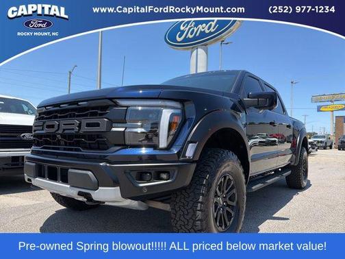 ANTIMATTER BLUE METALLIC 2026 Ford F-150 Raptor