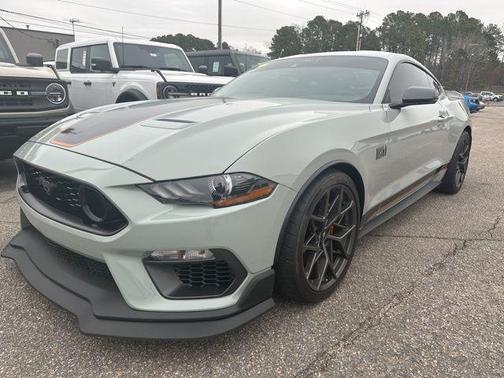 FIGHTER JET GRAY 2022 Ford Mustang Mach 1 Fastback