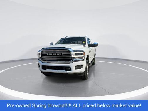 Bright White Clearcoat 2024 RAM 2500 Laramie Crew Cab 4x4 6'4' Box