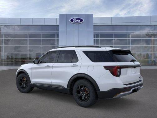 SPACE WHITE METALLIC 2026 Ford Explorer Tremor
