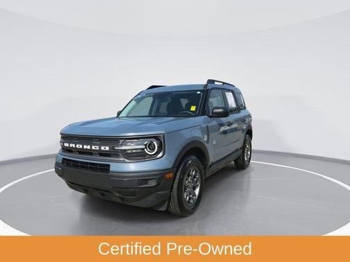 AZURE GRAY METALLIC TRI-COAT 2024 Ford Bronco Sport Big Bend
