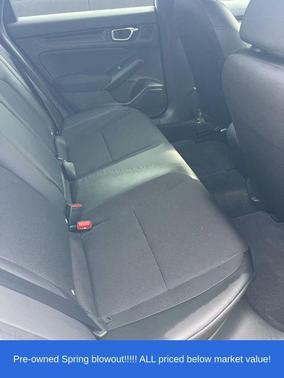 Platinum White Pearl 2025 Honda Civic Sport