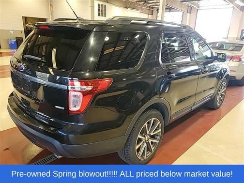 TUXEDO BLACK METALLIC 2015 Ford Explorer XLT
