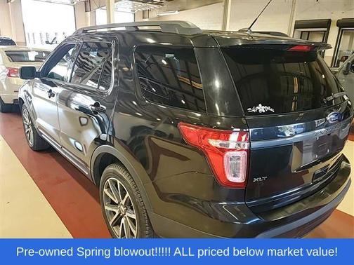 TUXEDO BLACK METALLIC 2015 Ford Explorer XLT