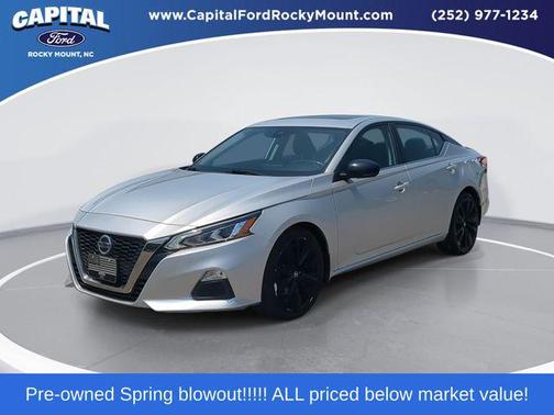 Brilliant Silver Metallic 2020 Nissan Altima SR Intelligent AWD