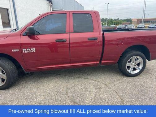 Deep Cherry Red Crystal Pearlcoat 2015 RAM 1500 Tradesman/Express