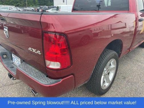 Deep Cherry Red Crystal Pearlcoat 2015 RAM 1500 Tradesman/Express