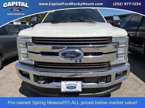 WHITE PLATINUM MET TRI-COAT 2019 Ford F-350 King Ranch