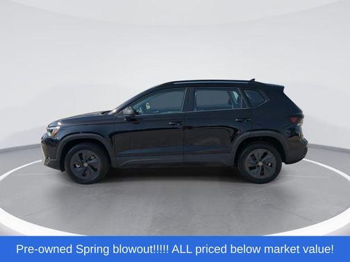 Deep Black 2025 Volkswagen Taos 1.5T S