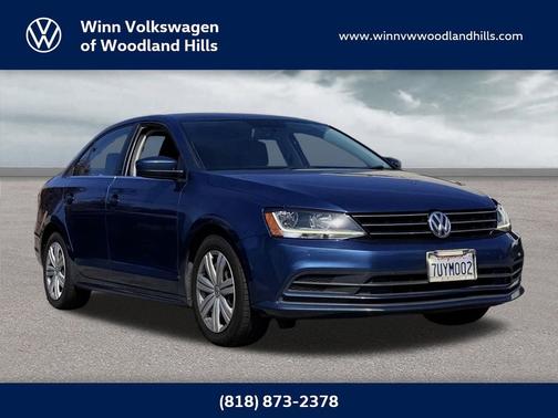 Blue Metallic 2017 Volkswagen Jetta 1.4T S