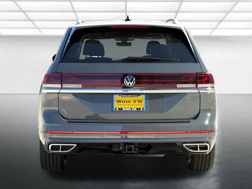 Pure Gray 2026 Volkswagen Atlas 2.0T SEL Premium R-Line 4MOTION