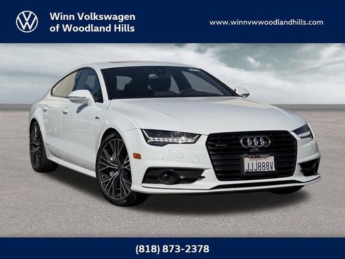 Glacier White 2018 Audi A7 3.0T Premium Plus