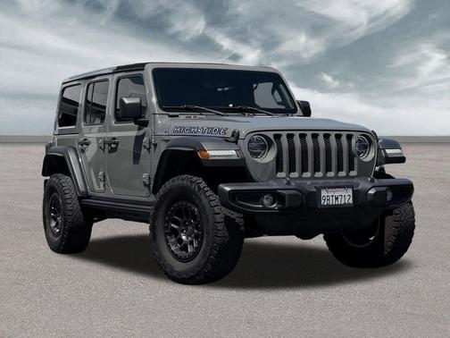 Sting-Gray Clearcoat 2022 Jeep Wrangler Unlimited High Tide 4x4