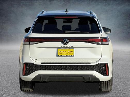 Opal White 2026 Volkswagen Tiguan 2.0T SE R-Line Black