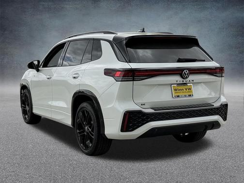 Opal White 2026 Volkswagen Tiguan 2.0T SE R-Line Black