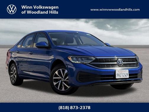 Rising Blue Metallic 2023 Volkswagen Jetta 1.5T S
