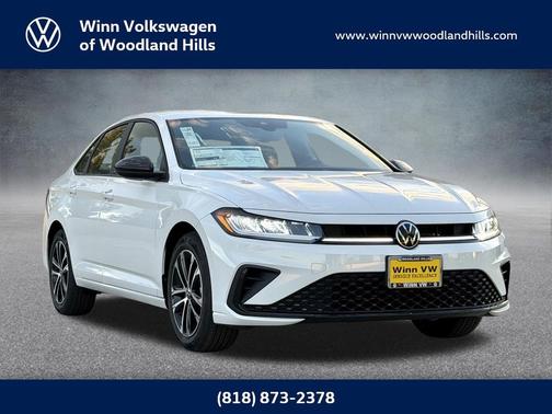 Pure White 2026 Volkswagen Jetta 1.4T S