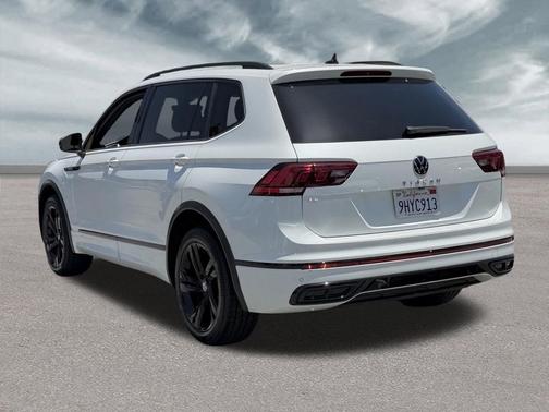 Opal White 2023 Volkswagen Tiguan 2.0T SE R-Line Black