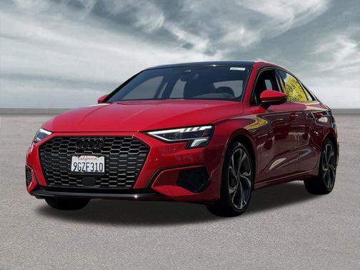 Tango Red Metallic 2023 Audi A3 Premium