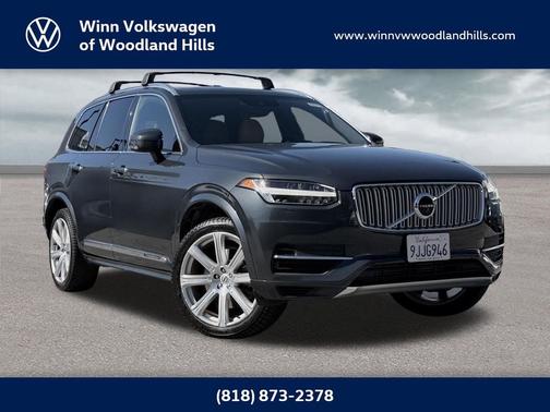 Gray Metallic 2017 Volvo XC90 Hybrid T8 Inscription